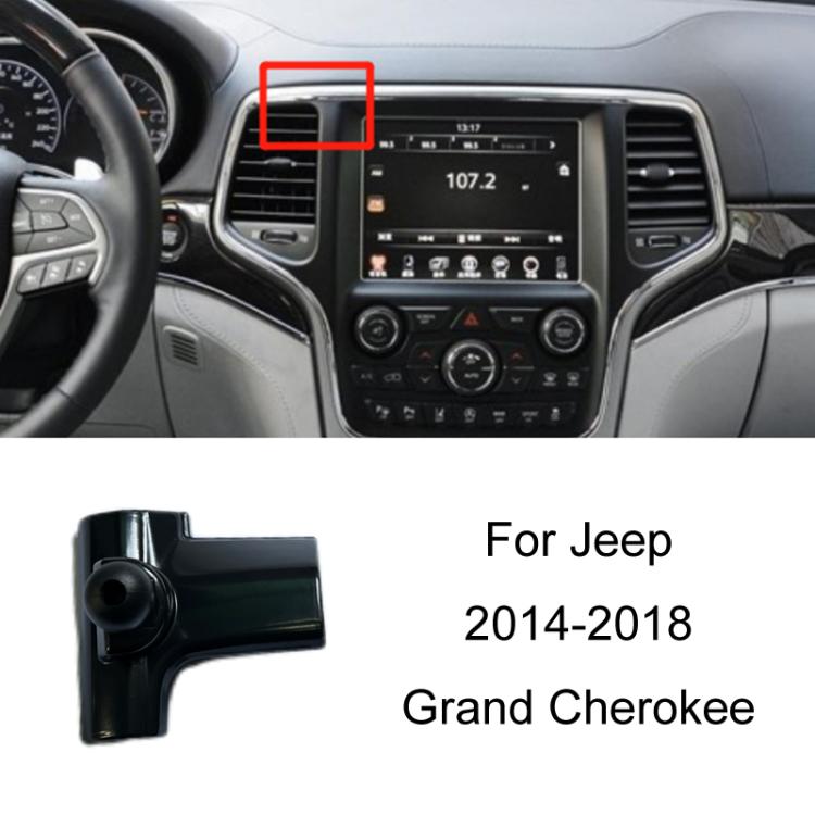 For Jeep Car Special Mobile Phone Navigation Bracket Base, 11 - 18 Wrangler, 14 - 17 Cherokee, 14 - 18 Grand Cherokee, 16 - 21 Renegade, 17 - 20 Compass Not For Screen Modification, 18 - 22 Grand Commander, 19 - 22 Wrangler, 21 Grand Cherokee, 21 Compass - ORIWHIZ