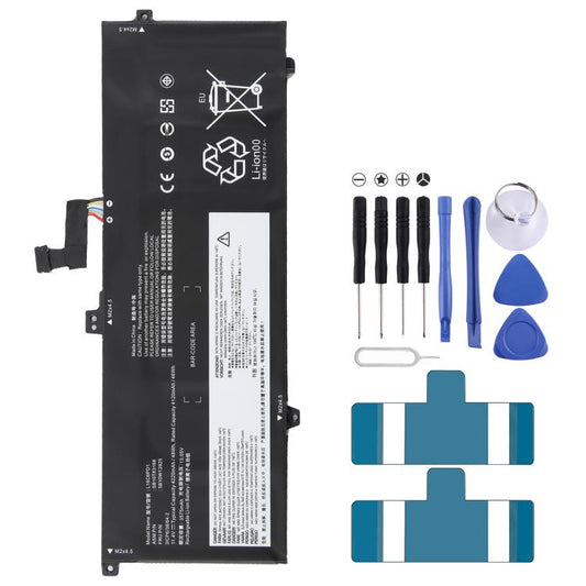 For Lenovo Thinkpad X13 Gen 1 X390 X395 TP00106A 20NL000HIU 20Q0000KRT L18C6PD1 L18M6PD1 11.4V 48WH Battery Replacement, For Lenovo Thinkpad X13 Gen 1 - ORIWHIZ