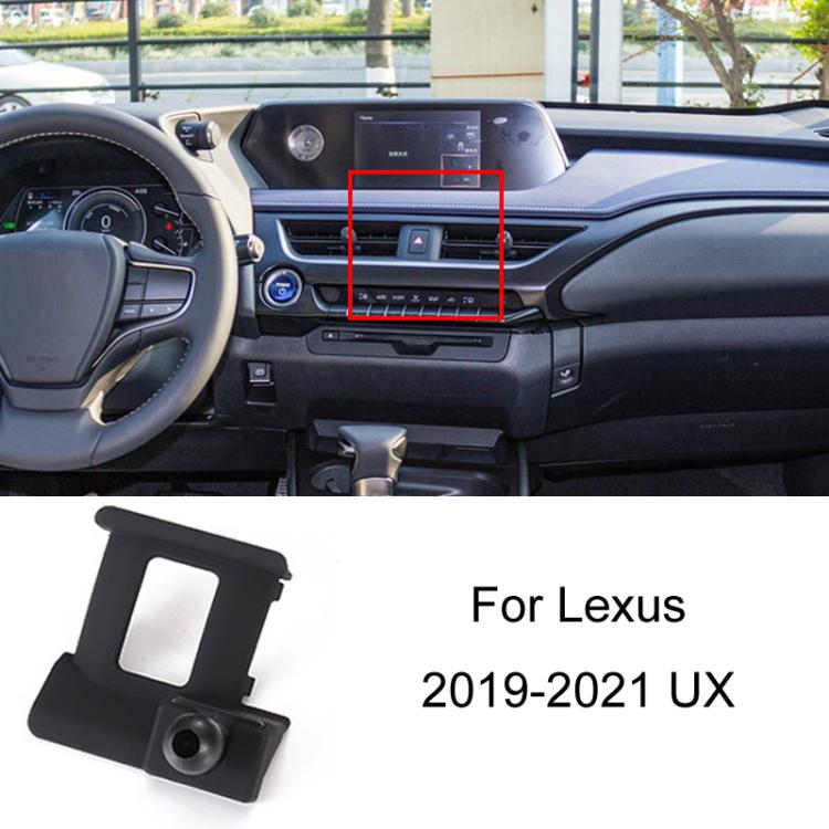 For Lexus Car Special Mobile Phone Navigation Bracket Base, 06 - 11 ES, 06 - 11 IS, 09 - 14 RX, 11 - 21 CT, 12 - 17 ES, 15 - 22 RX, 16 - 19 LX570, 16 - 21 NX, 18 - 20 ES, 18 - 21 LS, 19 - 21 UX, 21 - 22 ES, 22 NX - ORIWHIZ
