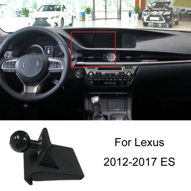 For Lexus Car Special Mobile Phone Navigation Bracket Base, 06 - 11 ES, 06 - 11 IS, 09 - 14 RX, 11 - 21 CT, 12 - 17 ES, 15 - 22 RX, 16 - 19 LX570, 16 - 21 NX, 18 - 20 ES, 18 - 21 LS, 19 - 21 UX, 21 - 22 ES, 22 NX - ORIWHIZ