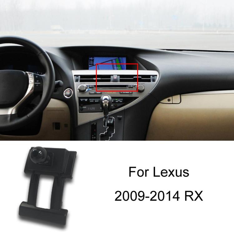 For Lexus Car Special Mobile Phone Navigation Bracket Base, 06 - 11 ES, 06 - 11 IS, 09 - 14 RX, 11 - 21 CT, 12 - 17 ES, 15 - 22 RX, 16 - 19 LX570, 16 - 21 NX, 18 - 20 ES, 18 - 21 LS, 19 - 21 UX, 21 - 22 ES, 22 NX - ORIWHIZ