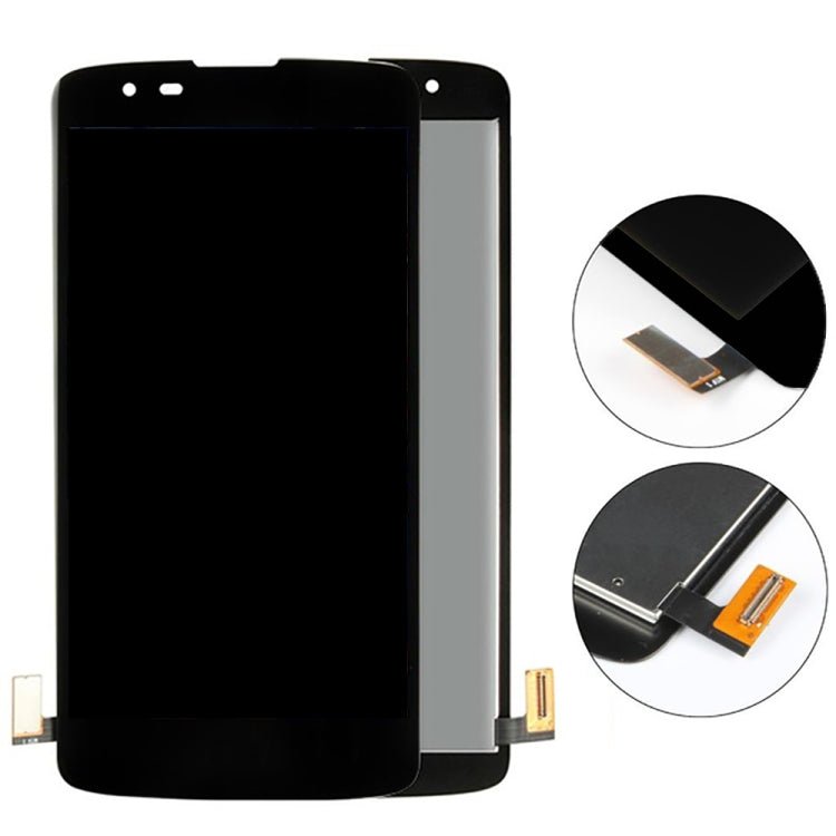 for LG K8 (2016) LCD Screen and Digitizer Full Assembly with Frame, For LG K8 (2016) - ORIWHIZ