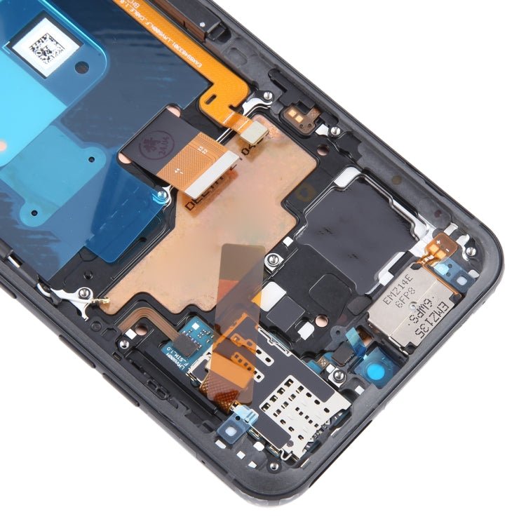 For LG V60 ThinQ US Version Original LCD Screen Digitizer Full Assembly with Frame, For LG V60 ThinQ US Version(Original) - ORIWHIZ