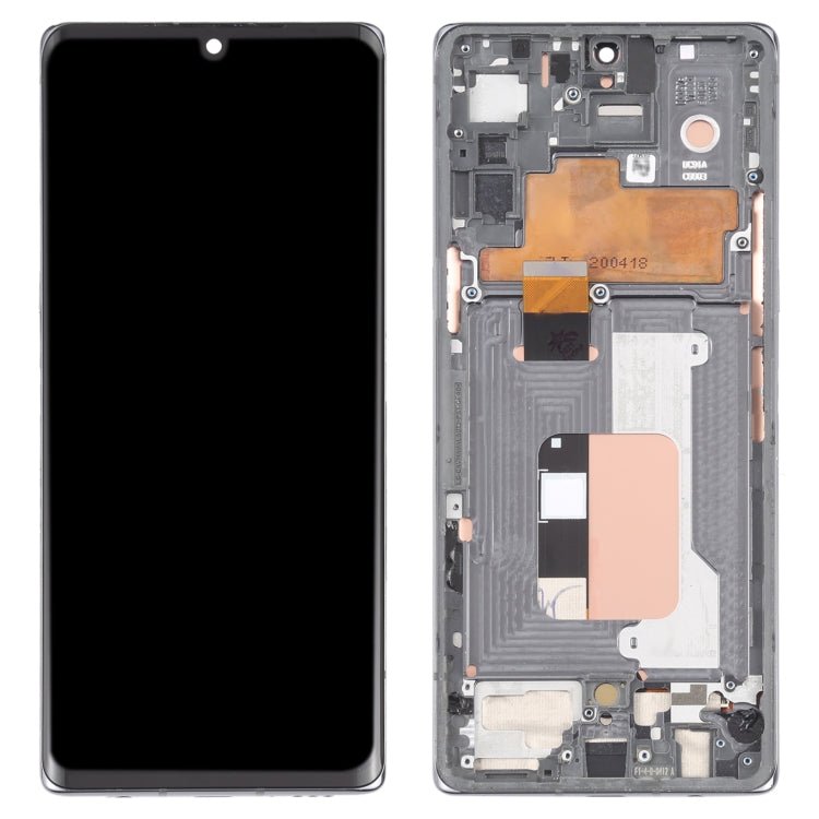 For LG Velvet 5G KR Version Original LCD Screen Digitizer Full Assembly with Frame, For LG Velvet 5G(KR Version) - ORIWHIZ