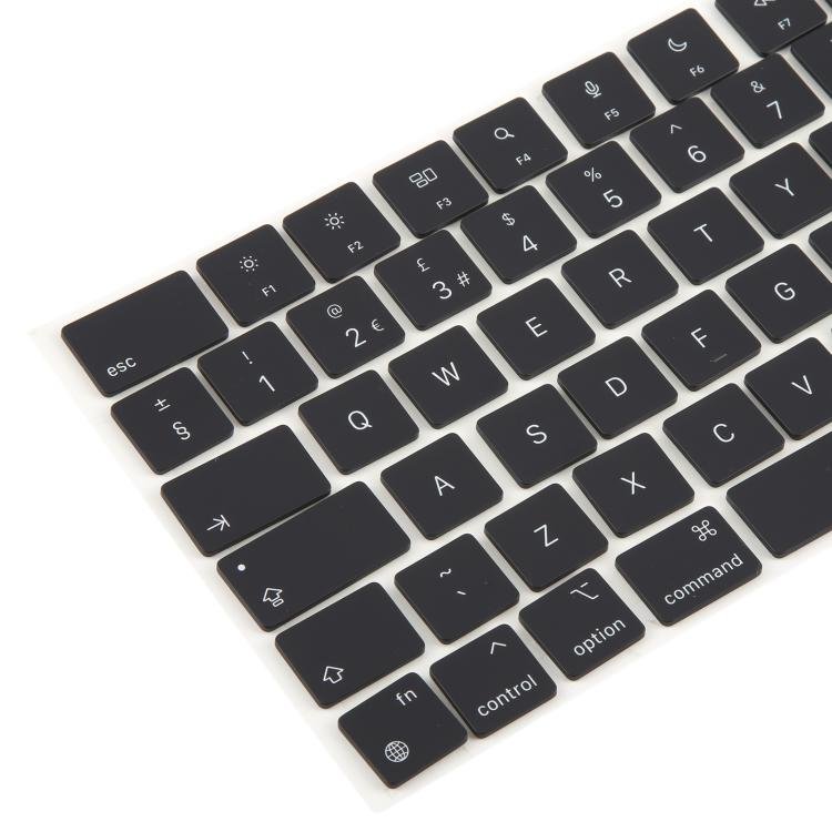 For Macbook Air 13.3 / 15.3 M2 A2681 A2941 UK English Version Keycaps, A2681 A2941 UK Version - ORIWHIZ