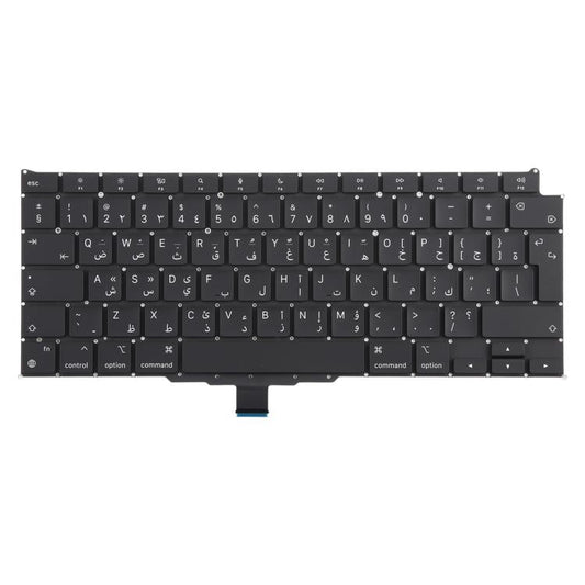 For MacBook Air 13.3 inch M1 A2337 2020 Big Carriage Return Arabic Version Keyboard, A2337 (Arabic Big Enter Version) - ORIWHIZ