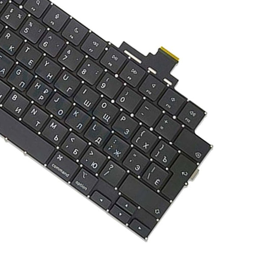 For Macbook Air 15.3 M2 A2941 / Air 13.3 M2 A2681 RU Version Keyboard, A2941 A2681 (RU) - ORIWHIZ