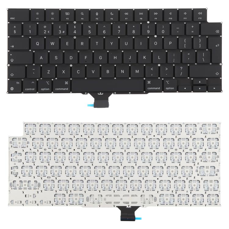 For Macbook Pro 14 / 16 A2485 A2442 A2779 A2780 A2918 A2991 A2992 US Version Keyboard, A2485 A2442 A2779 A2780 A2918 A2991 A2992 UK Version - ORIWHIZ