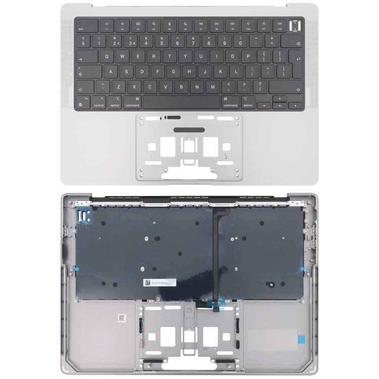 For MacBook Pro 14 inch 2021 A2442 / 2023 A2779 Big Backspace Version UK Keyboard with C Shell, A2442 / 2023 A2779, A2442 2021 / A2779 2023 - ORIWHIZ