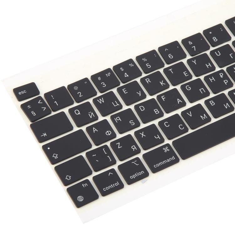 For Macbook Pro Retina 12 inch A2338 2020 Big Enter Version UK Russian Keycaps, For Macbook Pro Retina 12 inch A2338 2020(Russian) - ORIWHIZ