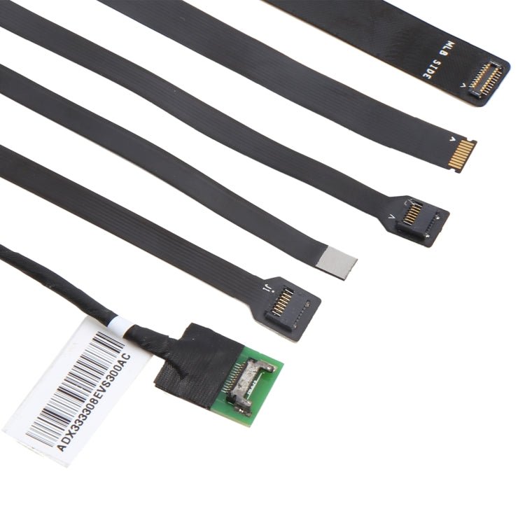 For MacBook Series 6 in 1 Audio Jack / Battery / Microphone / Speaker / Camera / Power Fingerprint Button Extension Testing Flex Cable, For MacBook Series - ORIWHIZ