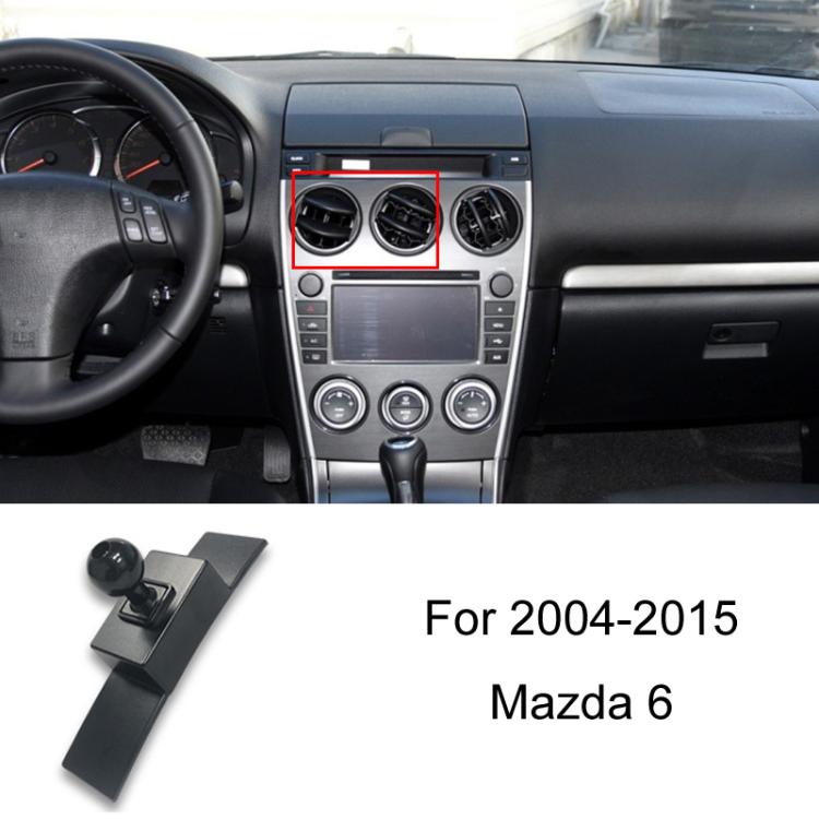 For Mazda Car - Mounted Special Mobile Phone Navigation Bracket Base, 04 - 15 Mazda 6, 09 - 15 RuiYi, 13 - 14 CX - 5, 14 - 15 Atenza, 14 - 19 Axela, 15 CX - 5, 16 - 18 CX - 4, 17 - 19 Atenza, 17 - 22 CX - 5/CX - 8, 20 - 21 Atenza, 20 - 22 CX - 30, 20 - 22 Axela, 20 - 23 CX - 4, 23 CX - 5 - ORIWHIZ