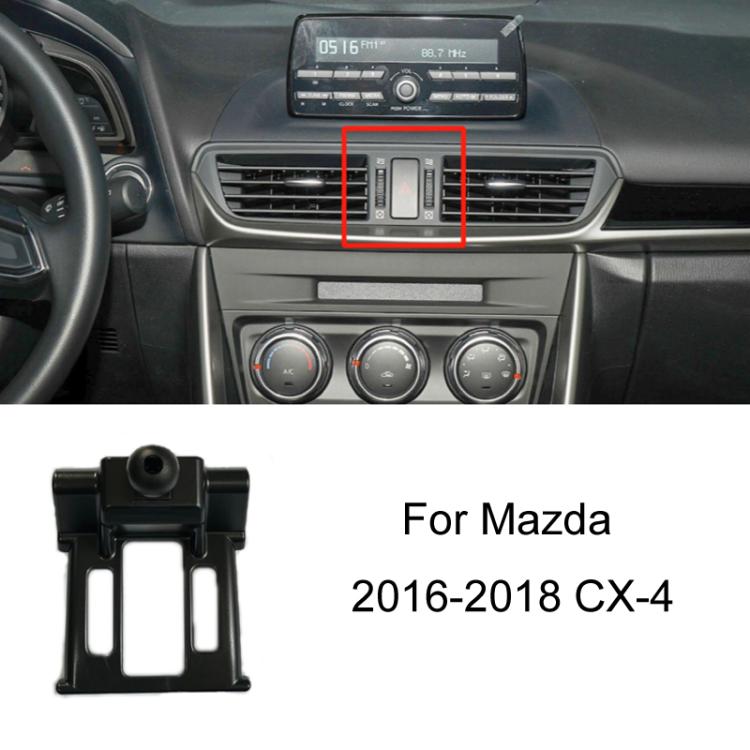 For Mazda Car - Mounted Special Mobile Phone Navigation Bracket Base, 04 - 15 Mazda 6, 09 - 15 RuiYi, 13 - 14 CX - 5, 14 - 15 Atenza, 14 - 19 Axela, 15 CX - 5, 16 - 18 CX - 4, 17 - 19 Atenza, 17 - 22 CX - 5/CX - 8, 20 - 21 Atenza, 20 - 22 CX - 30, 20 - 22 Axela, 20 - 23 CX - 4, 23 CX - 5 - ORIWHIZ