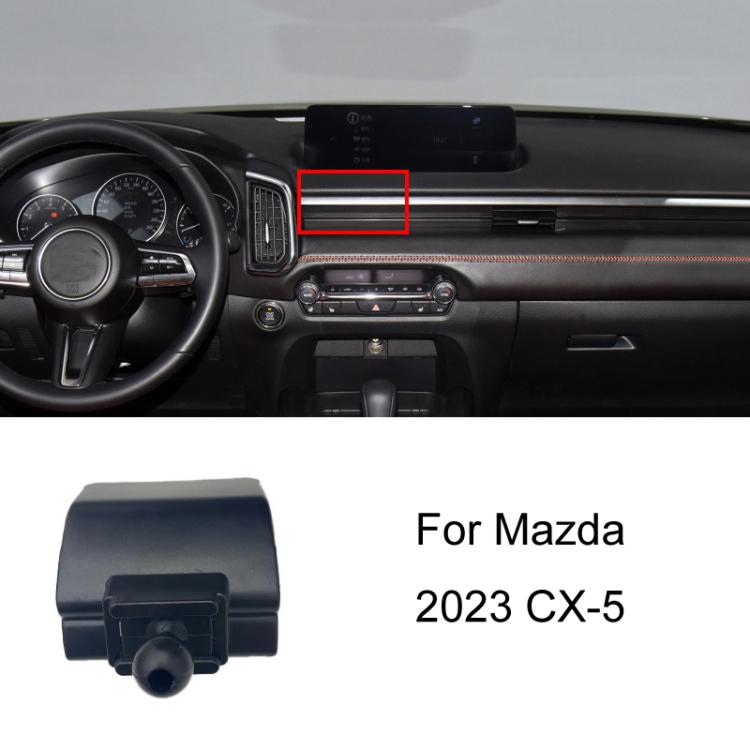 For Mazda Car - Mounted Special Mobile Phone Navigation Bracket Base, 04 - 15 Mazda 6, 09 - 15 RuiYi, 13 - 14 CX - 5, 14 - 15 Atenza, 14 - 19 Axela, 15 CX - 5, 16 - 18 CX - 4, 17 - 19 Atenza, 17 - 22 CX - 5/CX - 8, 20 - 21 Atenza, 20 - 22 CX - 30, 20 - 22 Axela, 20 - 23 CX - 4, 23 CX - 5 - ORIWHIZ