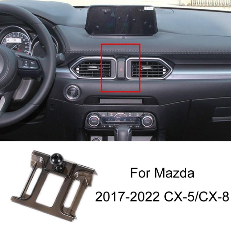 For Mazda Car - Mounted Special Mobile Phone Navigation Bracket Base, 04 - 15 Mazda 6, 09 - 15 RuiYi, 13 - 14 CX - 5, 14 - 15 Atenza, 14 - 19 Axela, 15 CX - 5, 16 - 18 CX - 4, 17 - 19 Atenza, 17 - 22 CX - 5/CX - 8, 20 - 21 Atenza, 20 - 22 CX - 30, 20 - 22 Axela, 20 - 23 CX - 4, 23 CX - 5 - ORIWHIZ