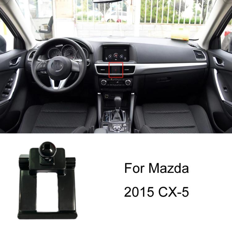 For Mazda Car - Mounted Special Mobile Phone Navigation Bracket Base, 04 - 15 Mazda 6, 09 - 15 RuiYi, 13 - 14 CX - 5, 14 - 15 Atenza, 14 - 19 Axela, 15 CX - 5, 16 - 18 CX - 4, 17 - 19 Atenza, 17 - 22 CX - 5/CX - 8, 20 - 21 Atenza, 20 - 22 CX - 30, 20 - 22 Axela, 20 - 23 CX - 4, 23 CX - 5 - ORIWHIZ