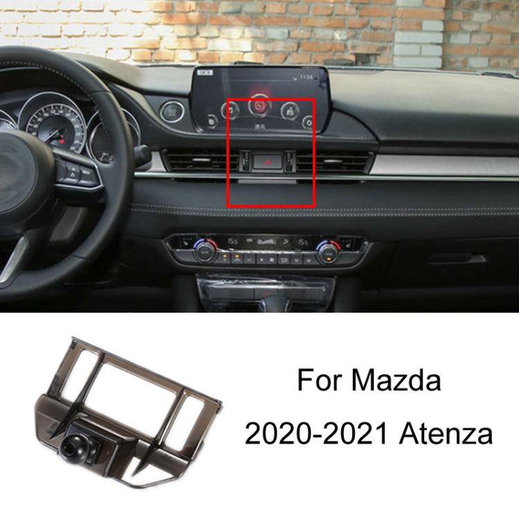 For Mazda Car - Mounted Special Mobile Phone Navigation Bracket Base, 04 - 15 Mazda 6, 09 - 15 RuiYi, 13 - 14 CX - 5, 14 - 15 Atenza, 14 - 19 Axela, 15 CX - 5, 16 - 18 CX - 4, 17 - 19 Atenza, 17 - 22 CX - 5/CX - 8, 20 - 21 Atenza, 20 - 22 CX - 30, 20 - 22 Axela, 20 - 23 CX - 4, 23 CX - 5 - ORIWHIZ