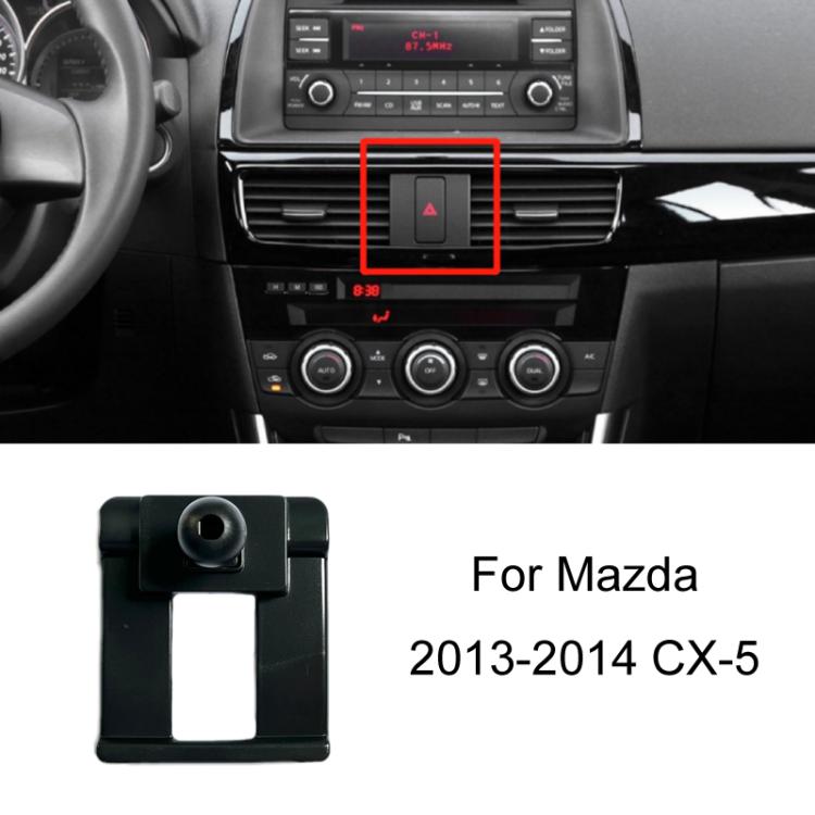 For Mazda Car - Mounted Special Mobile Phone Navigation Bracket Base, 04 - 15 Mazda 6, 09 - 15 RuiYi, 13 - 14 CX - 5, 14 - 15 Atenza, 14 - 19 Axela, 15 CX - 5, 16 - 18 CX - 4, 17 - 19 Atenza, 17 - 22 CX - 5/CX - 8, 20 - 21 Atenza, 20 - 22 CX - 30, 20 - 22 Axela, 20 - 23 CX - 4, 23 CX - 5 - ORIWHIZ