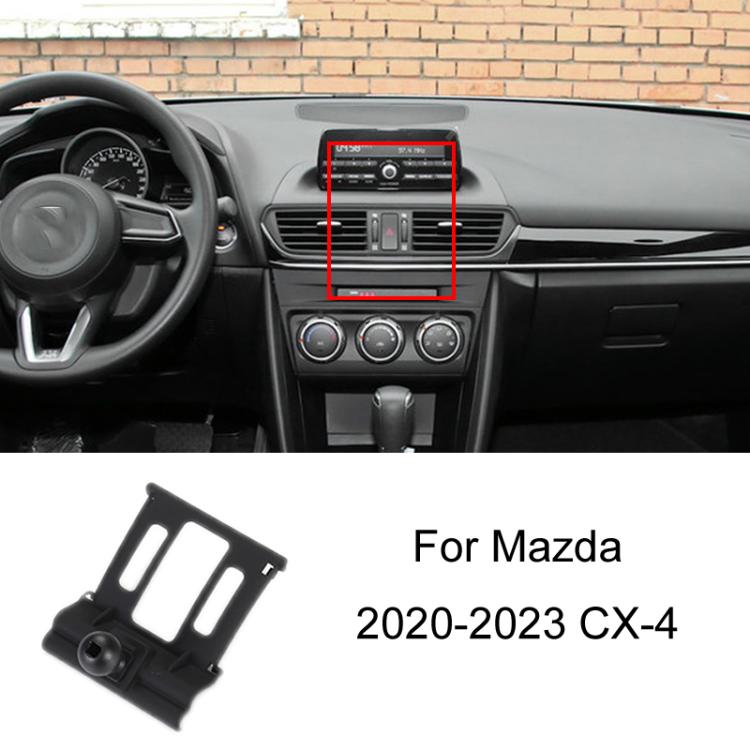 For Mazda Car - Mounted Special Mobile Phone Navigation Bracket Base, 04 - 15 Mazda 6, 09 - 15 RuiYi, 13 - 14 CX - 5, 14 - 15 Atenza, 14 - 19 Axela, 15 CX - 5, 16 - 18 CX - 4, 17 - 19 Atenza, 17 - 22 CX - 5/CX - 8, 20 - 21 Atenza, 20 - 22 CX - 30, 20 - 22 Axela, 20 - 23 CX - 4, 23 CX - 5 - ORIWHIZ
