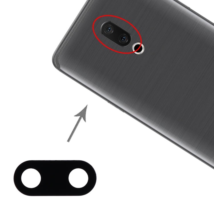 For Meizu 15 Plus 10pcs Back Camera Lens, For Meizu 15 Plus - ORIWHIZ