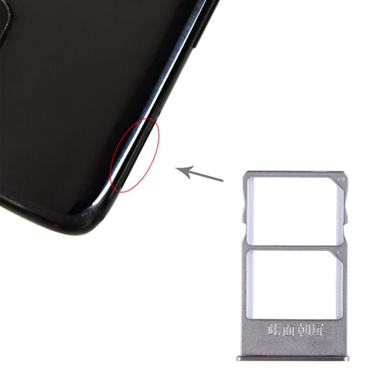 For Meizu 15 Plus SIM Card Tray + SIM Card Tray, Meizu 15 Plus - ORIWHIZ