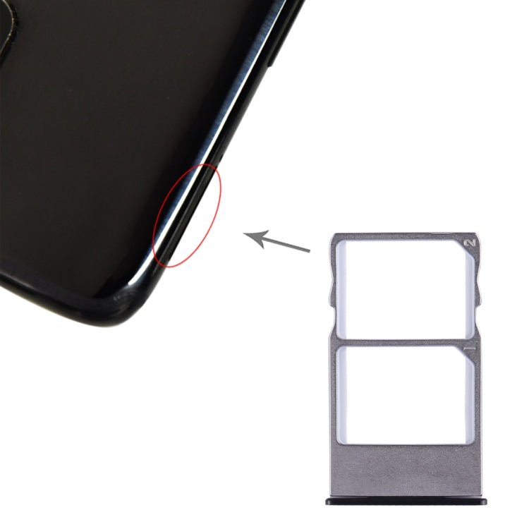 For Meizu 15 Plus SIM Card Tray + SIM Card Tray, Meizu 15 Plus - ORIWHIZ