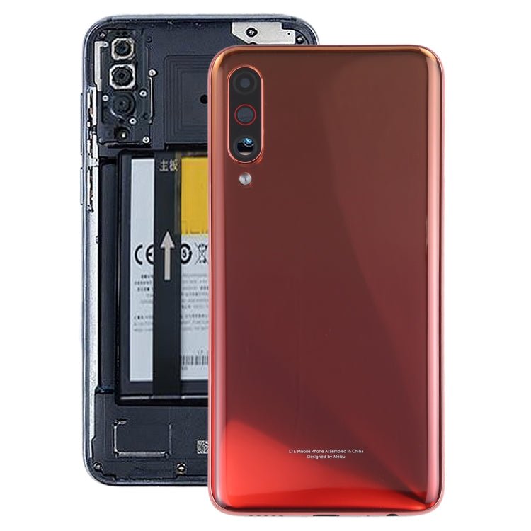 For Meizu 16T Battery Back Cover, For Meizu 16T, For Meizu 16T(Orange), For Meizu 16T(Green) - ORIWHIZ