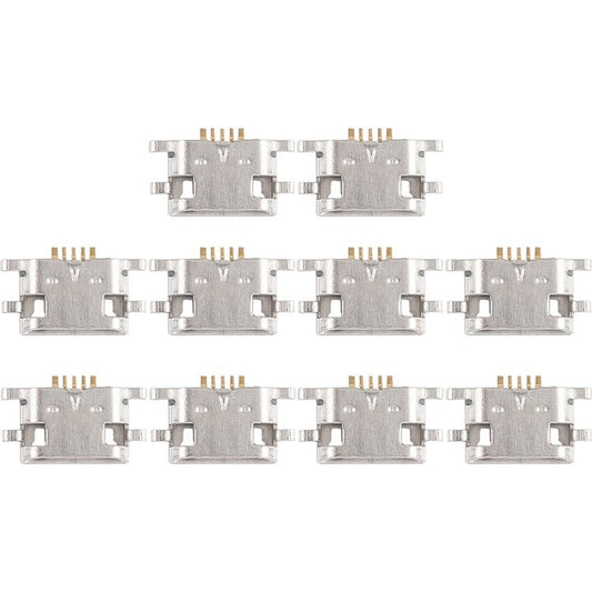For Meizu Meilan Max / M5 / Meilan E / Note 6 / M3 Max 10pcs Charging Port Connector, For Meizu Meilan Max / M3 Max - ORIWHIZ