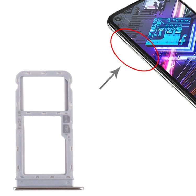 For Motorola Moto G Fast SIM Card Tray + Micro SD Card Tray, For Motorola Moto G Fast - ORIWHIZ