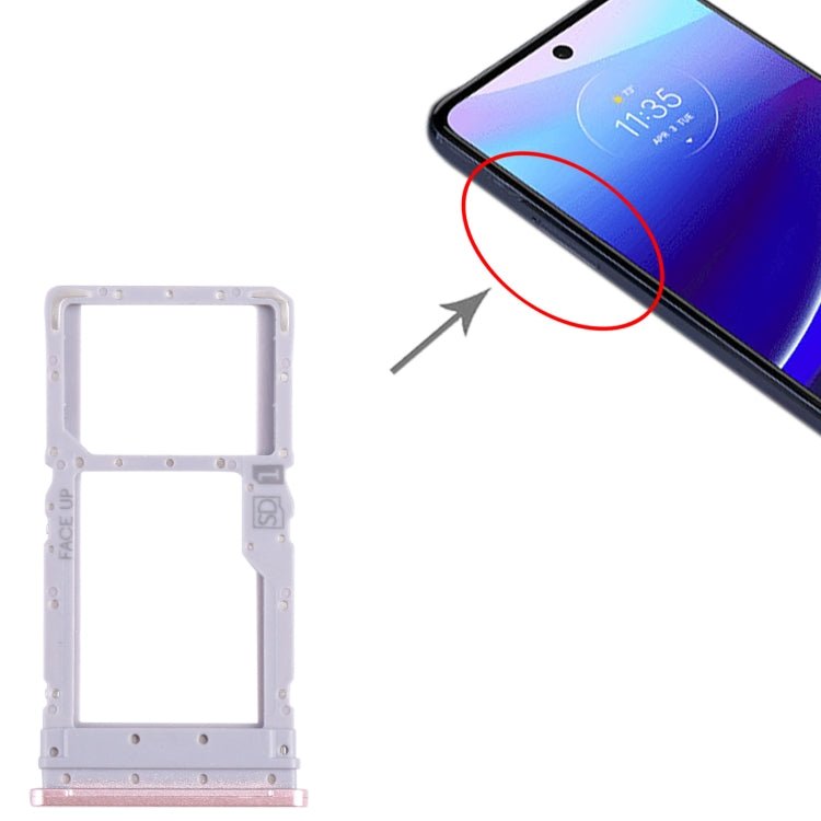 For Motorola Moto G Stylus 2022 SIM Card Tray + Micro SD Card Tray, For Motorola Moto G Stylus 2022 - ORIWHIZ