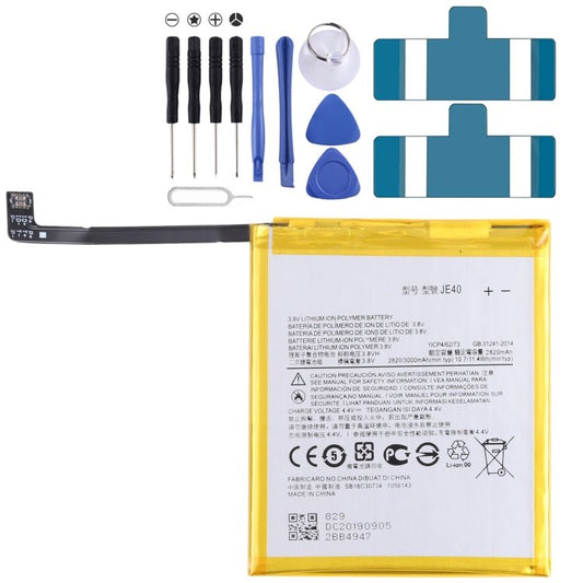 For Motorola Moto G7 Play / One (P30 Play) / Moto G7 XT1952 3000mAh Replacement Li - Ion Battery JE40, For Motorola Moto G7 Play - ORIWHIZ