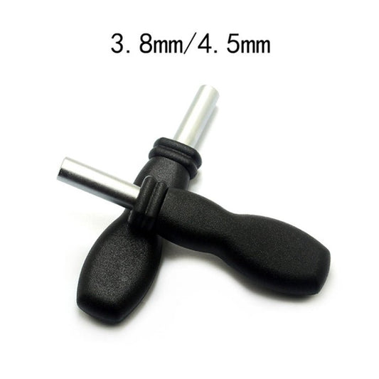 For N64/NGC/SFC Game Console Disassembly Hardware Tools Screwdriver Accessories, 3.8mm Sleeve, 4.5mm Sleeve, 3.8mm+4.5mm Sleeve, Handle - ORIWHIZ