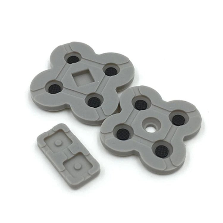 For NDSL NDS Lite Game 6sets Conductive Rubber Pad Soft Silicone Adhesive Key Button Pads, Conductive Rubber Pad - ORIWHIZ