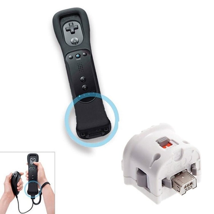 For Nintend Wii Console Remote Motion Plus Adapter Sensor, White, Black - ORIWHIZNintendo AccessoriesNintendo Accessories AdapterToys & Hobbies