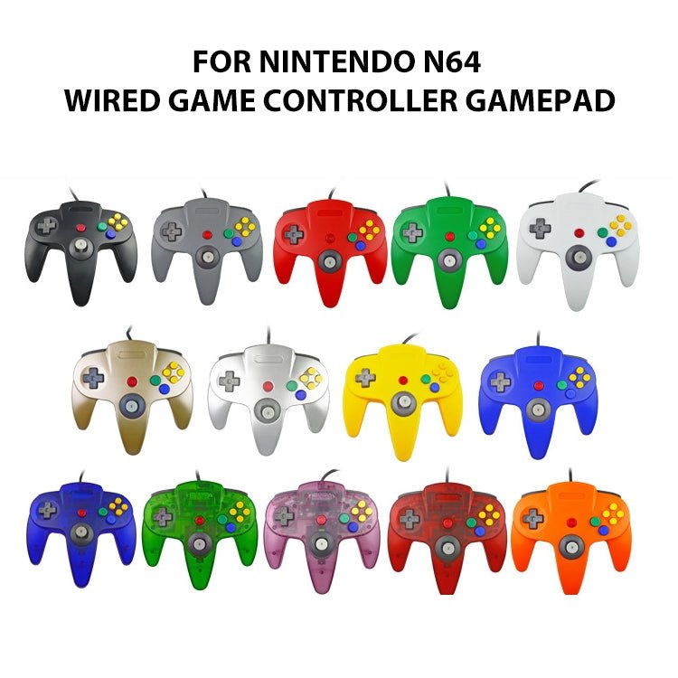 For Nintendo N64 Wired Game Controller Gamepad - ORIWHIZNintendo AccessoriesNintendo Accessories GamepadsToys & Hobbies