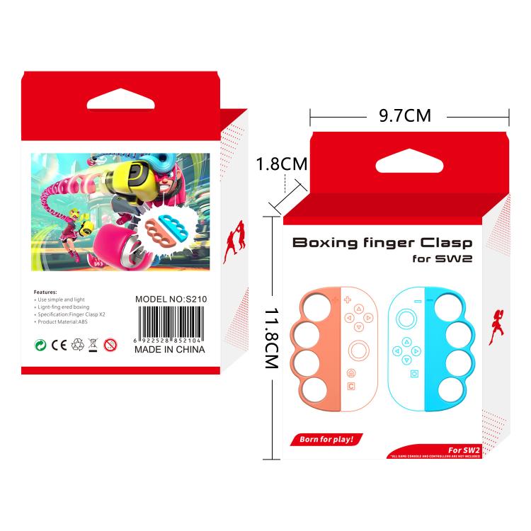 For Nintendo Switch 2 Joy - Con Controllers Fitness Boxing Grips Boxing Finger Clasp, Boxing Grips - ORIWHIZGame AccessoriesGamepadsNintendo Accessories