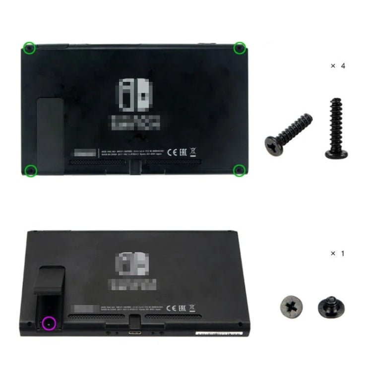 For Nintendo Switch 40pcs/ Set Screw Replacement Repair Kit Game Accessories - ORIWHIZ