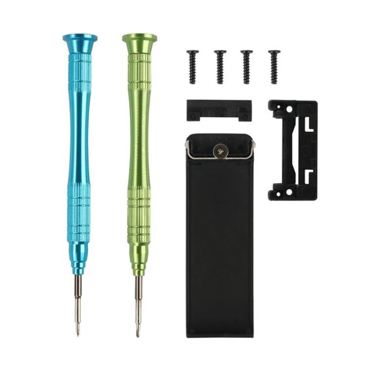 For Nintendo Switch Back Cover Support Foot Bracket Repair Accessories, Single Bracket, With Tool Kit - ORIWHIZ