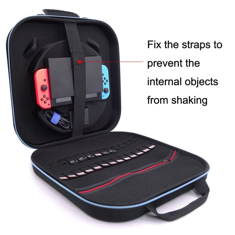 For Nintendo Switch Double Fitness Ring Storage Bag EVA Portable Hard Shell Host Package Accessories, GH1872 GH1872 - ORIWHIZNintendo AccessoriesNintendo Accessories BagsToys & Hobbies
