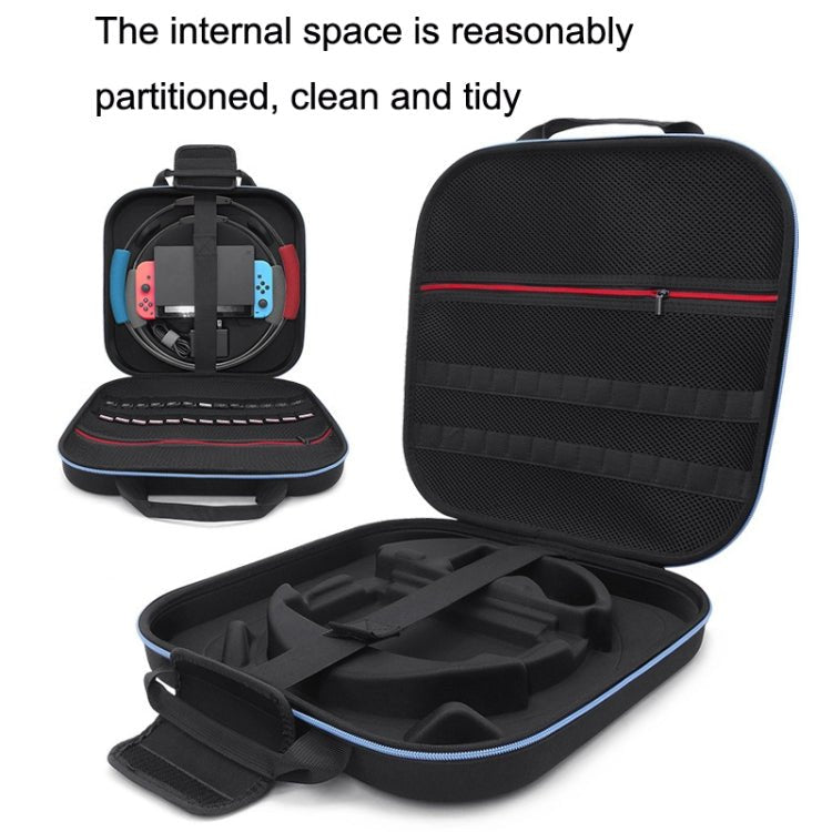 For Nintendo Switch Double Fitness Ring Storage Bag EVA Portable Hard Shell Host Package Accessories, GH1872 GH1872 - ORIWHIZNintendo AccessoriesNintendo Accessories BagsToys & Hobbies
