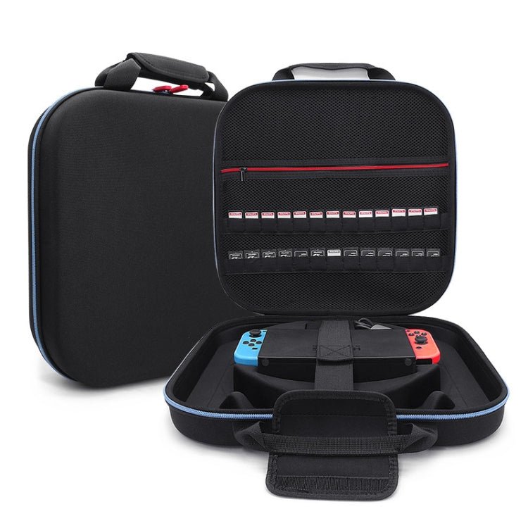 For Nintendo Switch Double Fitness Ring Storage Bag EVA Portable Hard Shell Host Package Accessories, GH1872 GH1872 - ORIWHIZNintendo AccessoriesNintendo Accessories BagsToys & Hobbies