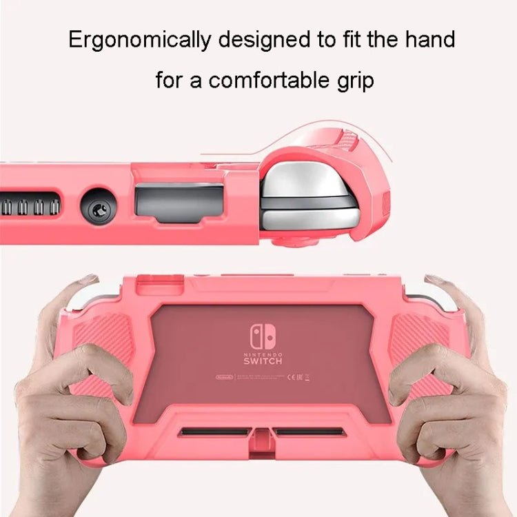 For Nintendo Switch Lite Full Cover Protective Shell TPU Console Case, Pink, Black, Gray - ORIWHIZNintendo AccessoriesNintendo Accessories CasesToys & Hobbies