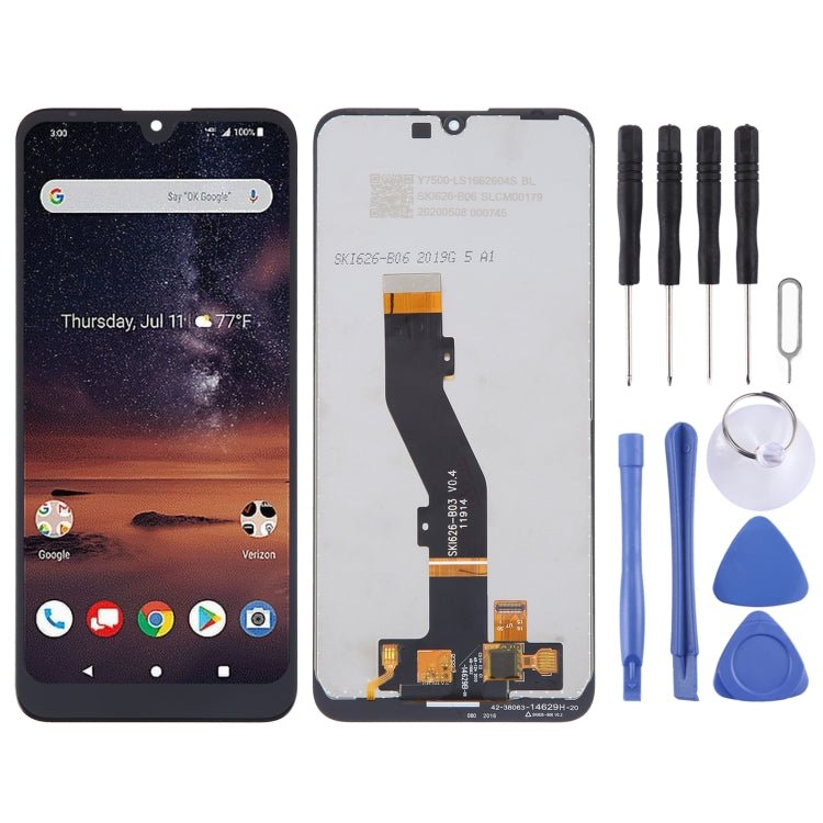 For Nokia 3V OEM LCD Screen with Digitizer Full Assembly, For Nokia 3V - ORIWHIZ