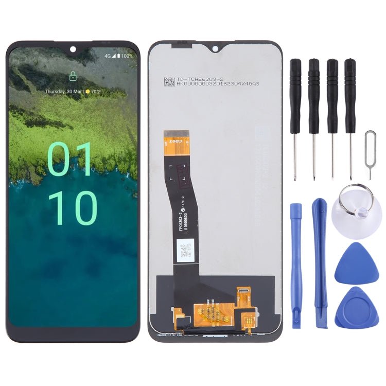 For Nokia C110 OEM LCD Screen with Digitizer Full Assembly, For Nokia C110 - ORIWHIZ