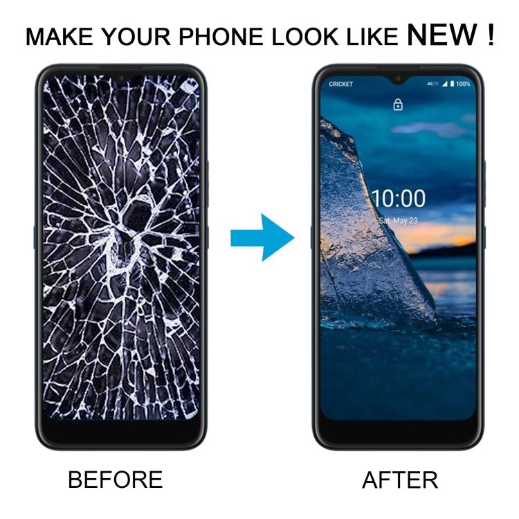 For Nokia C5 OEM LCD Screen with Digitizer Full Assembly, For Nokia C5 - ORIWHIZ