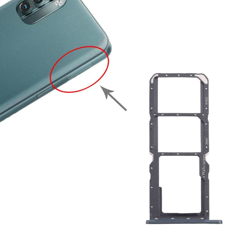 For Nokia G21 Original SIM Card Tray + SIM Card Tray + Micro SD Card Tray, For Nokia G21 (Original) - ORIWHIZ
