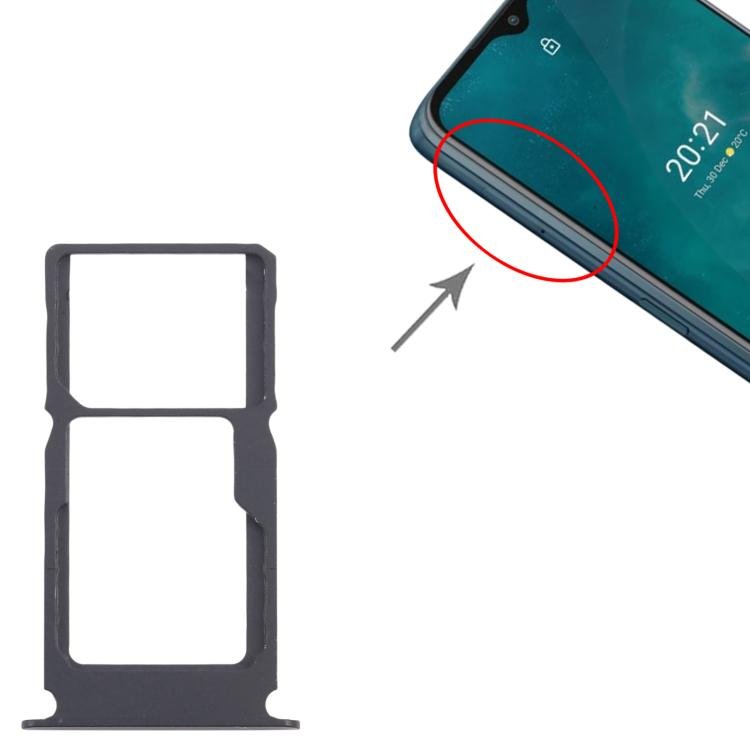 For Nokia G50 Original SIM Card Tray + SIM Card Tray / Micro SD Card Tray, For Nokia G50(Original) - ORIWHIZ