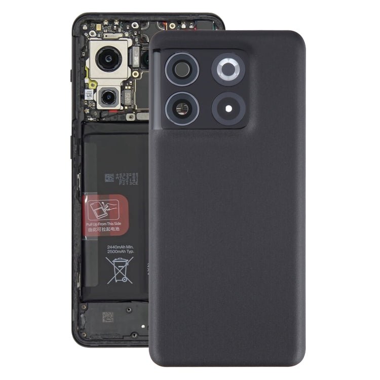 For OnePlus 11T Battery Back Cover with Camera Lens Cover, For OnePlus 10T, For OnePlus 10T(with Camera Lens Cover) - ORIWHIZ