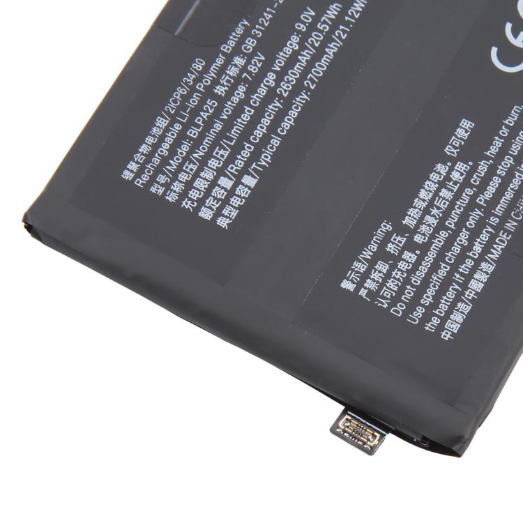 For OnePlus 12 5G BLPA25 2630mAh Battery Replacement, For OnePlus 12 5G - ORIWHIZ