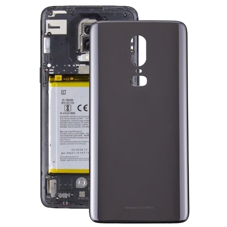 For OnePlus 6 Back Cover, For OnePlus 6(Jet Black), For OnePlus 6(Midnight Black) - ORIWHIZ